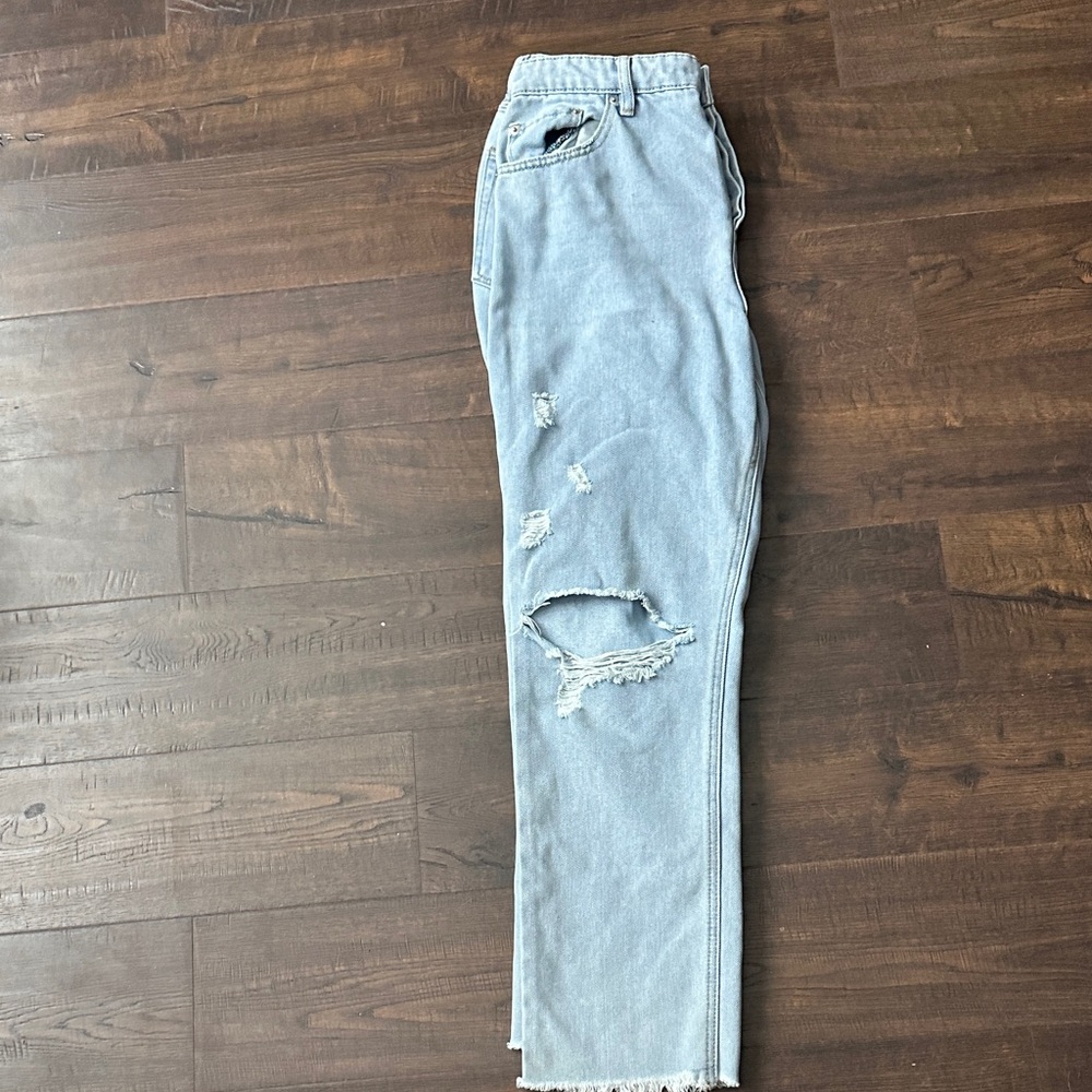 Forever 21 Light Blue Denim Jeans #c1